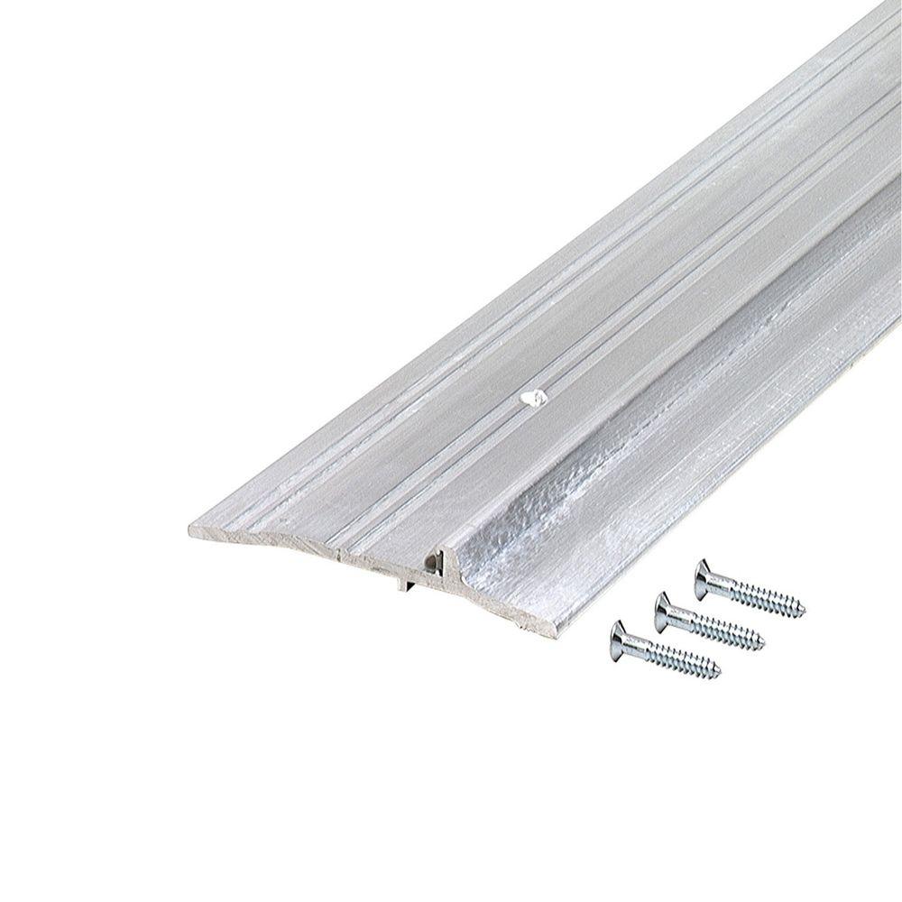 MD Building Products 49/16 in. x 36 in. Satin Nickel Aluminum