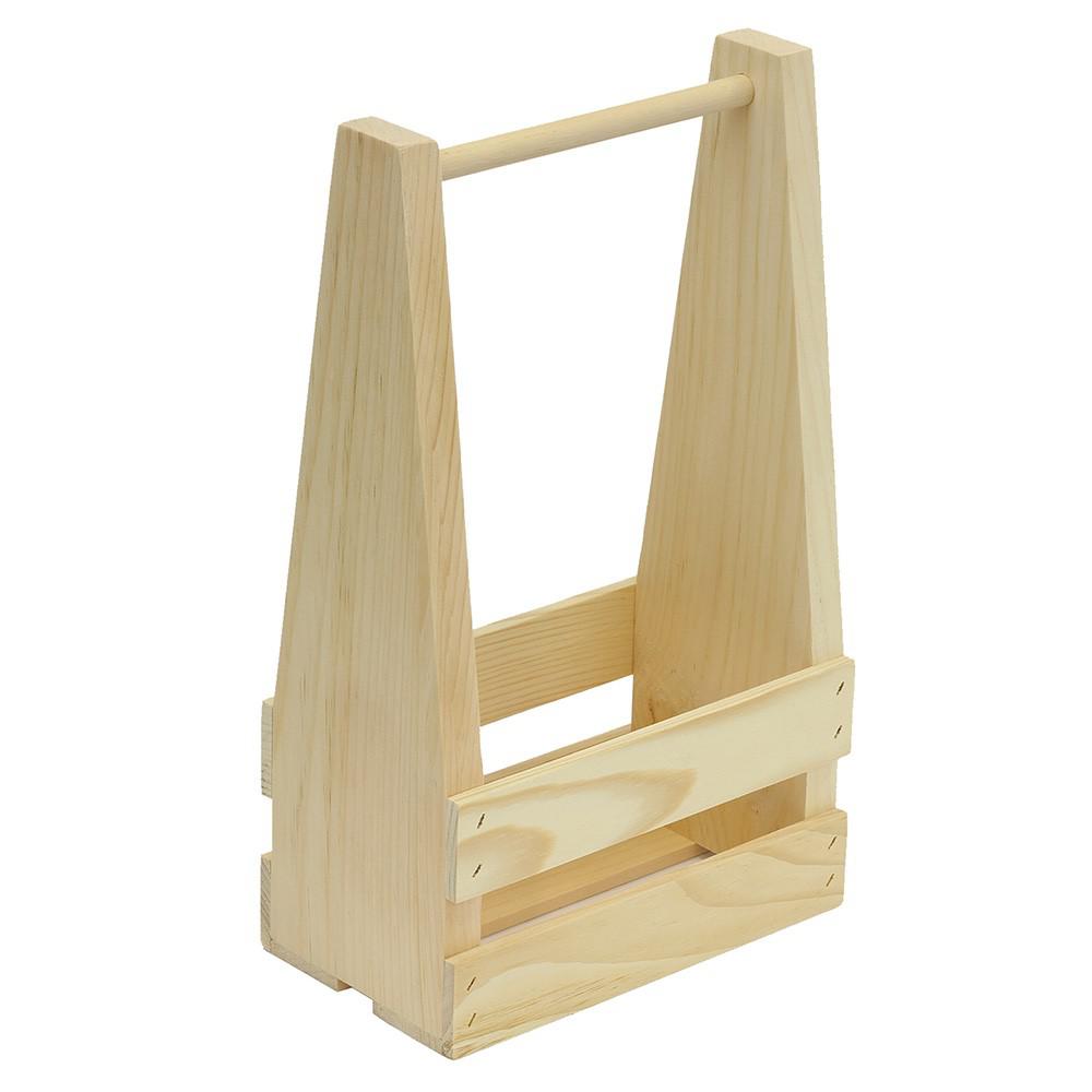 Wooden Crates 10 20 The Home Depot 2 Bottle Wood Wine Crate Carrier Unfinished