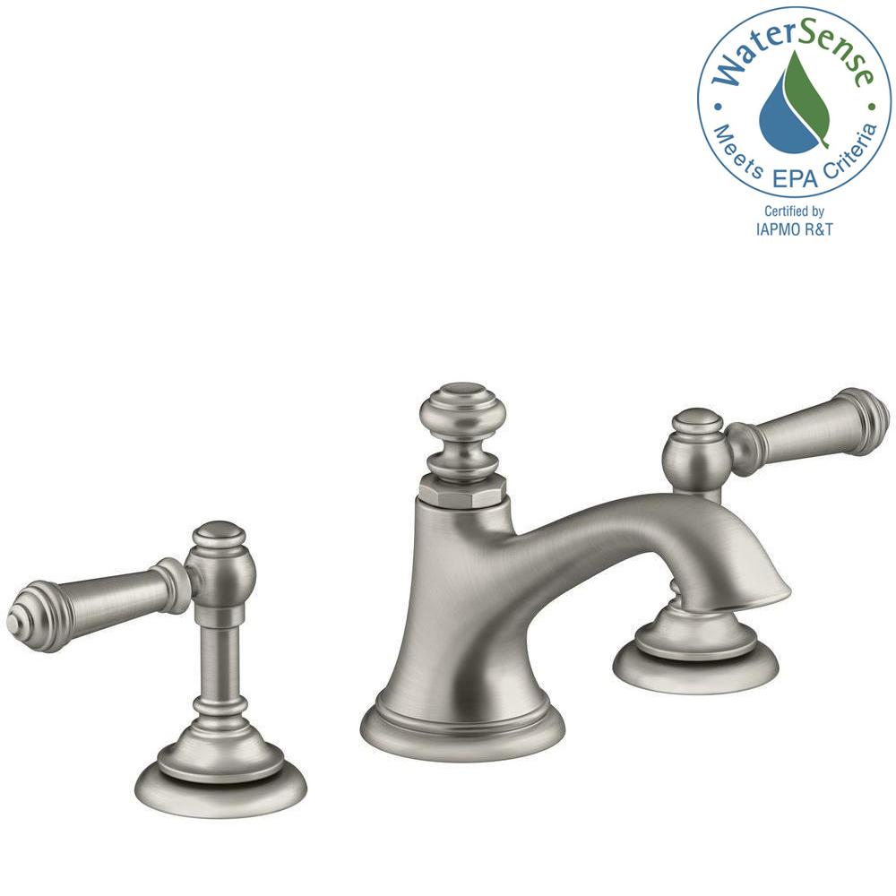 Kohler Artifacts 8 In Widespread 2 Handle Bell Design Bathroom