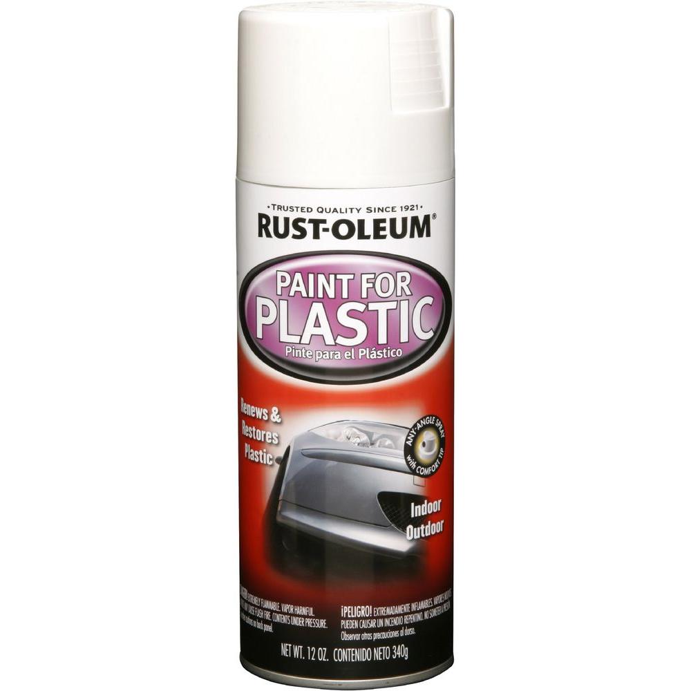 Rust Oleum Automotive 12 Oz White Spray Paint For Plastic 6 Pack   White Rust Oleum Automotive Automotive Spray Paint 248650 64 1000 