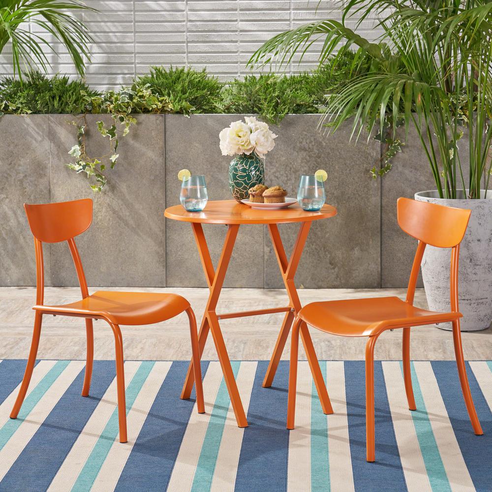 Alpine Corporation Alpine Corporation Indoor/Outdoor 3Piece Bistro Set