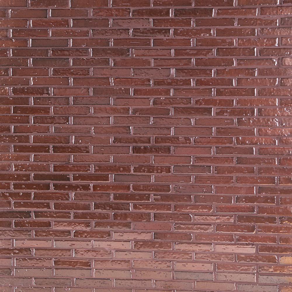 Ivy Hill Tile Queen Brick Metallic Rose Gold 10.6 in. x 12 ...