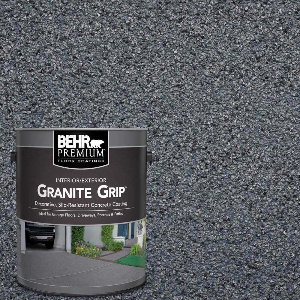 BEHR Premium 1 gal. #902 Slate Gray 1-Part Epoxy Concrete and ...