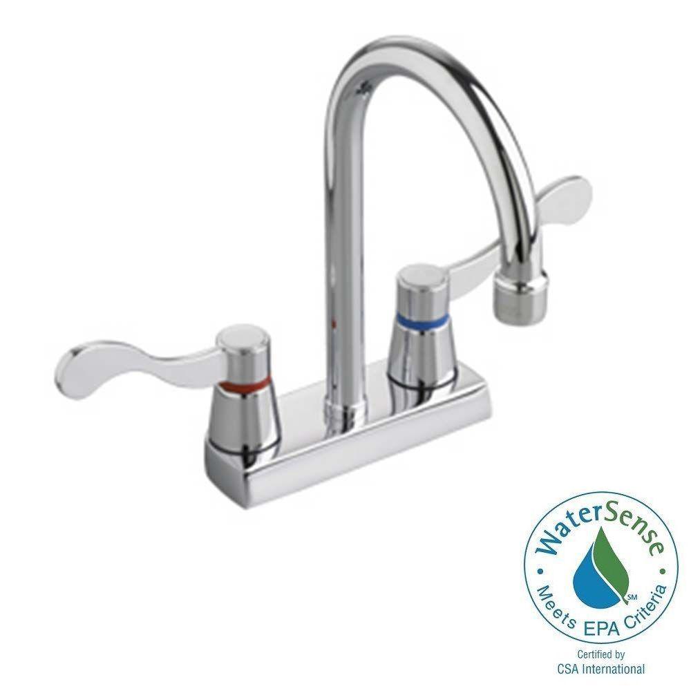 American Standard Heritage 4 in. Centerset 2Handle Bathroom Faucet in