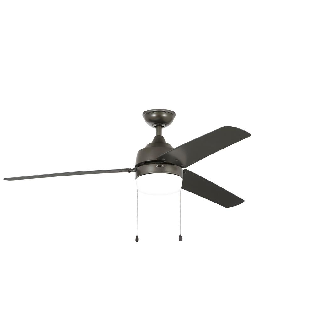Home Decorators Collection Carrington 60 In Led Indoor Outdoor Natural Iron Ceiling Fan With Light Kit Yg419 Ni The Home Depot