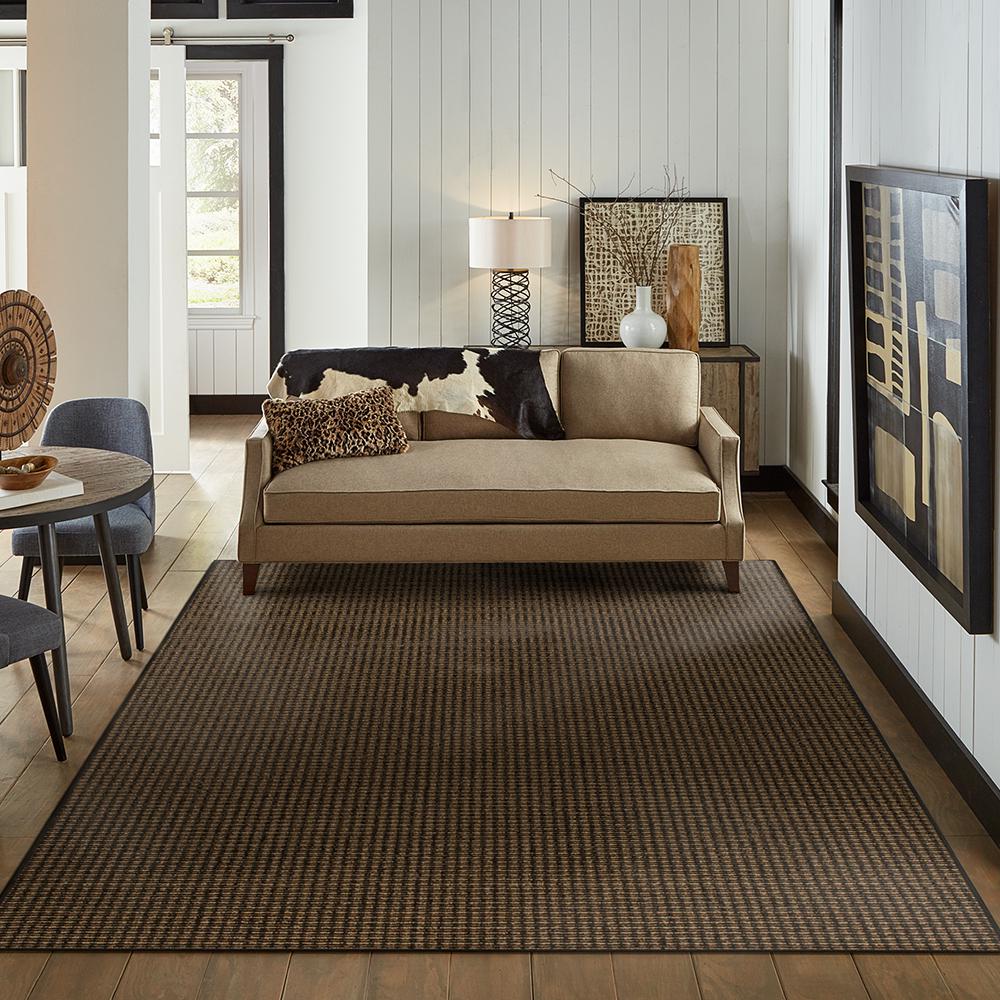 Mohawk Home San Mateo Black Chert 5 Ft X 7 Area Rug 214609 Mohawk Home San Mateo Black Chert 5 Ft