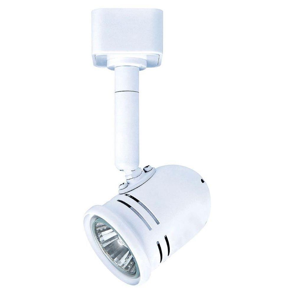 Hampton Bay 1 Light White Mini Slot Back Track Lighting Fixture Hampton Bay 1 Light White Mini Slot Back Track Lighting Fixture