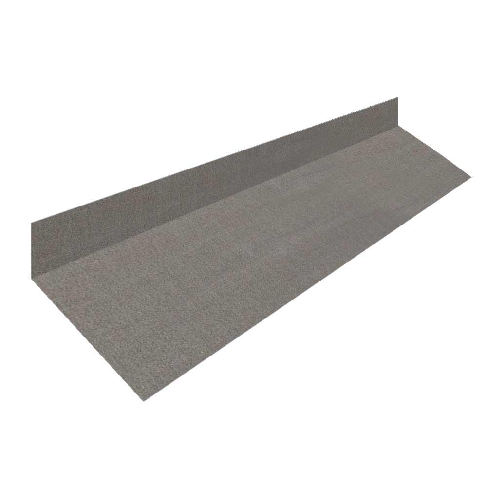 Construction Metals 2 in. x 6 in. x 10 ft. Bonderized Steel RoofToWall FlashingRW26B The Construction Metals 2 in. x 6 in. x 10 ft. Bonderized Steel RoofToWall FlashingRW26B The