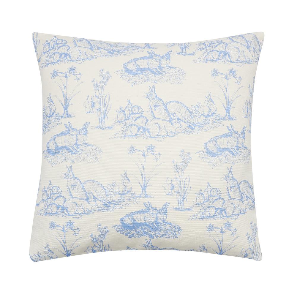 C F Home Rabbit Toile Standard Pillow 842873003 The Home Depot