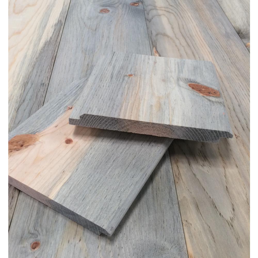 Sierra Pacific Industries 8 In X 96 In Blue Pine Shiplap Siding