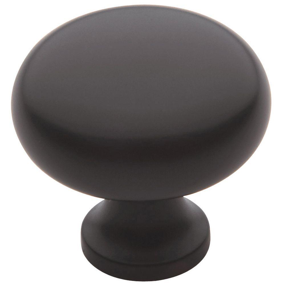 Baldwin Dominion 1-1/4 in. Satin Chrome Round Cabinet Knob ...