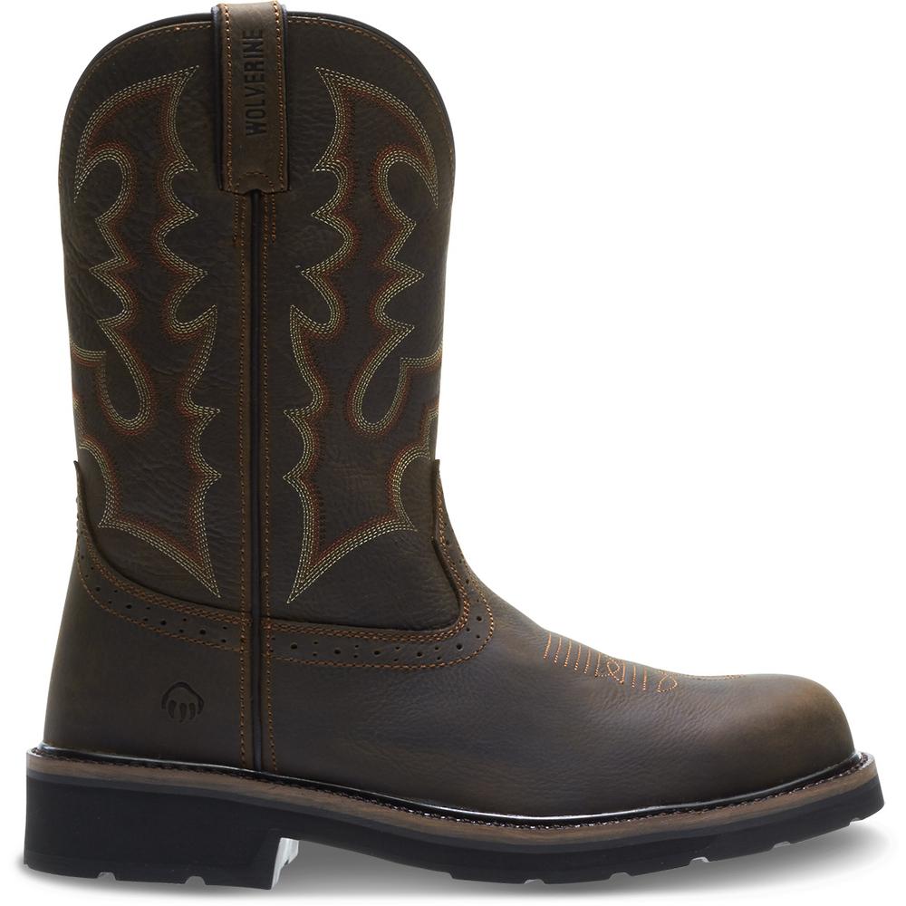 wolverine steel toe cowboy boots