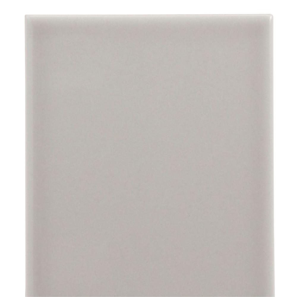 Jeffrey Court Weather Grey 3 In X 6 In Glossy Ceramic Wall Tile 125 Sq Ft Case