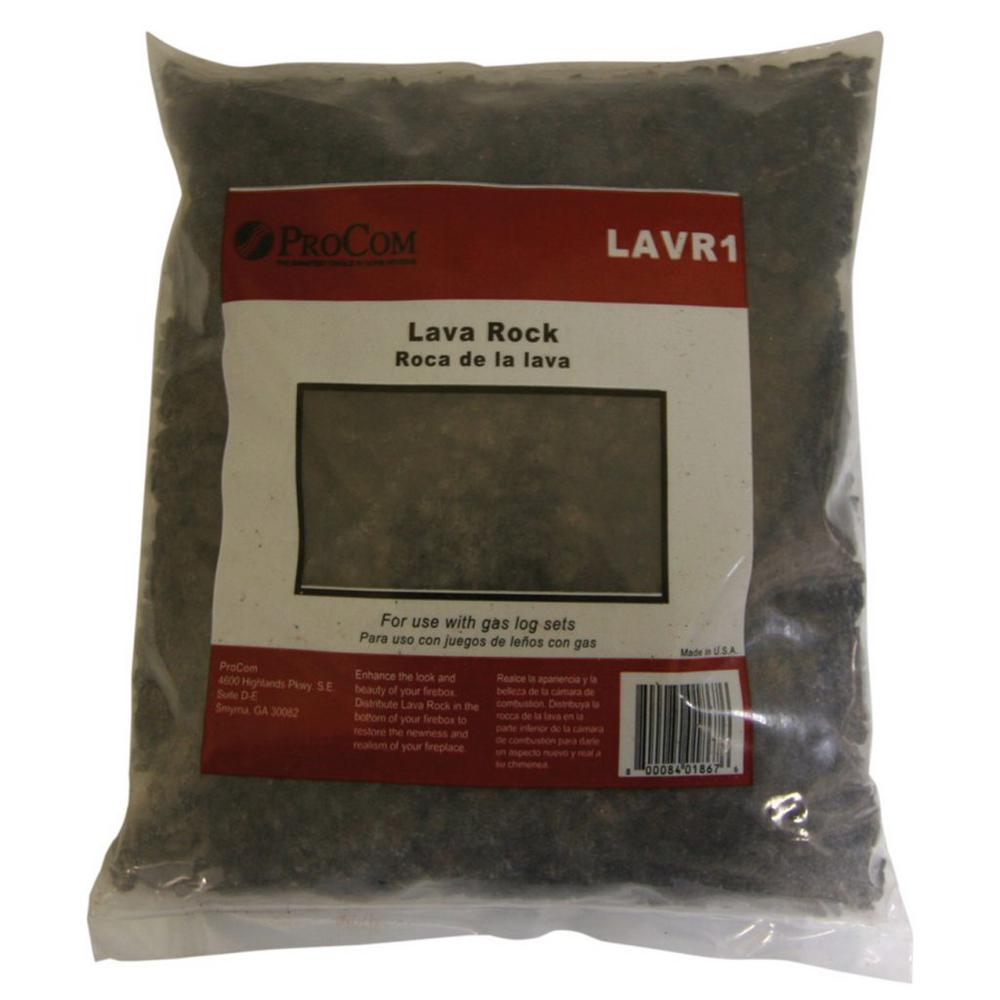 Decorative Lava Rock For Gas Log Sets 5 Lb Bag Lavr1 The Home
