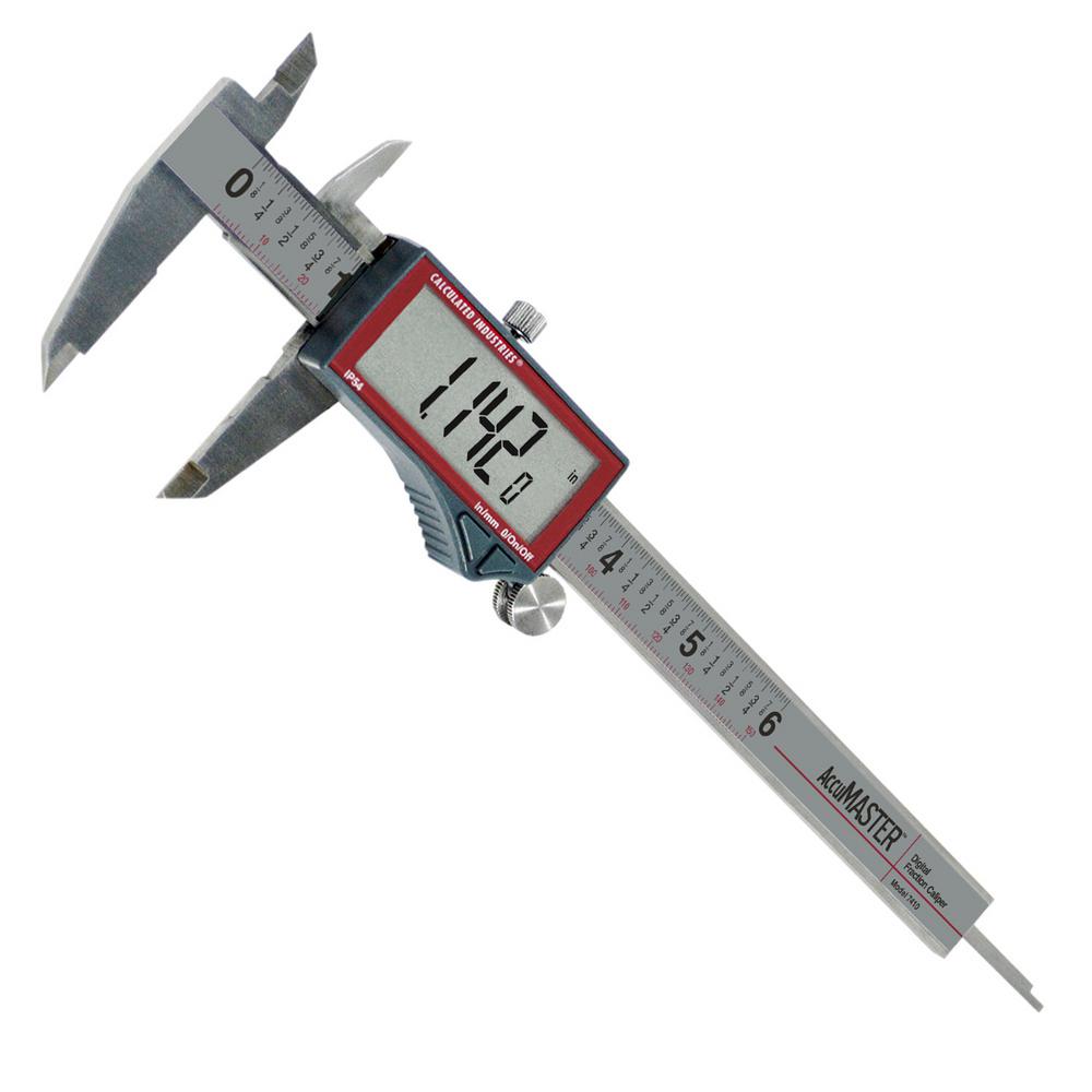 Digital Electronic Gauge Plastic Vernier Caliper Micrometer Measuring Tools 4/"