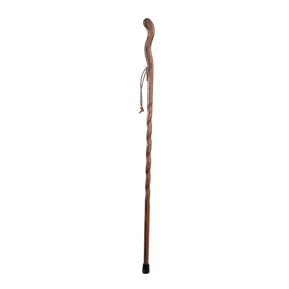 Brazos Walking Sticks 58 in. Twisted Fitness Walker Walking Stick in ...