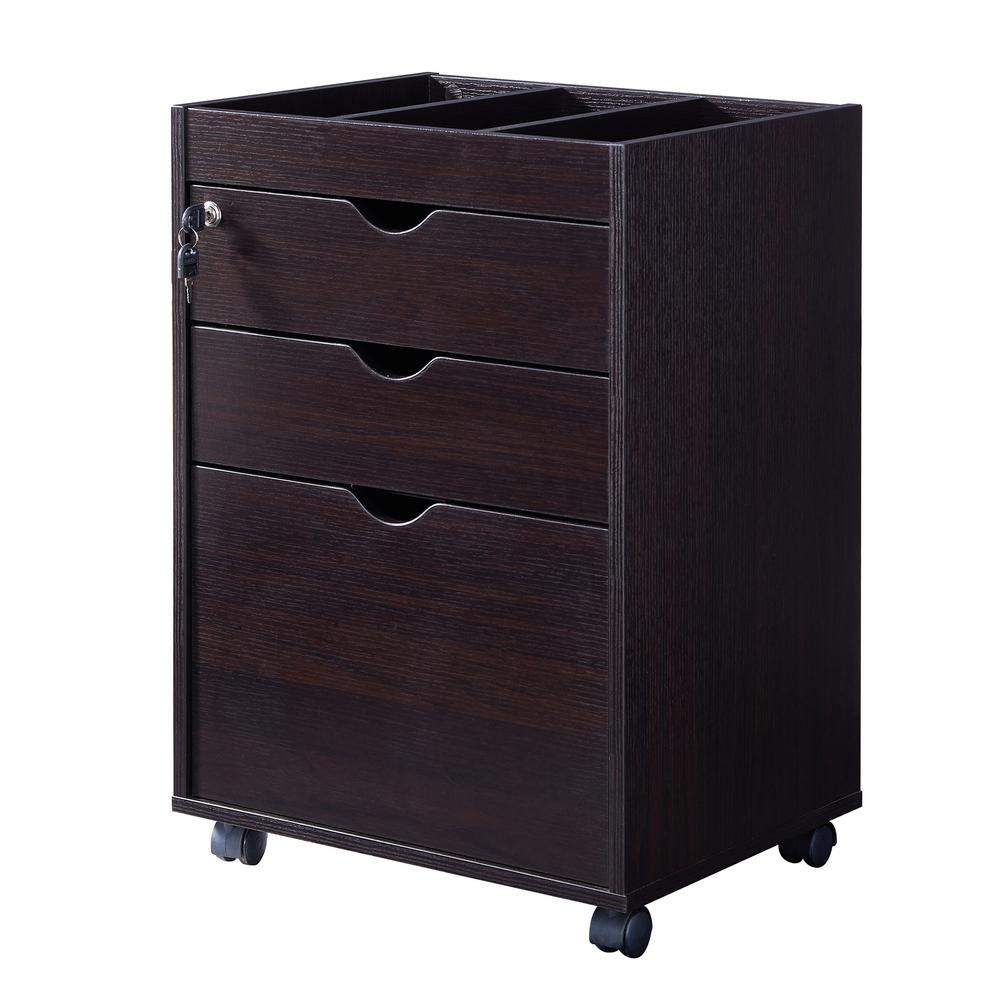 Locking File Cabinets Home Office Furniture The Home Depot