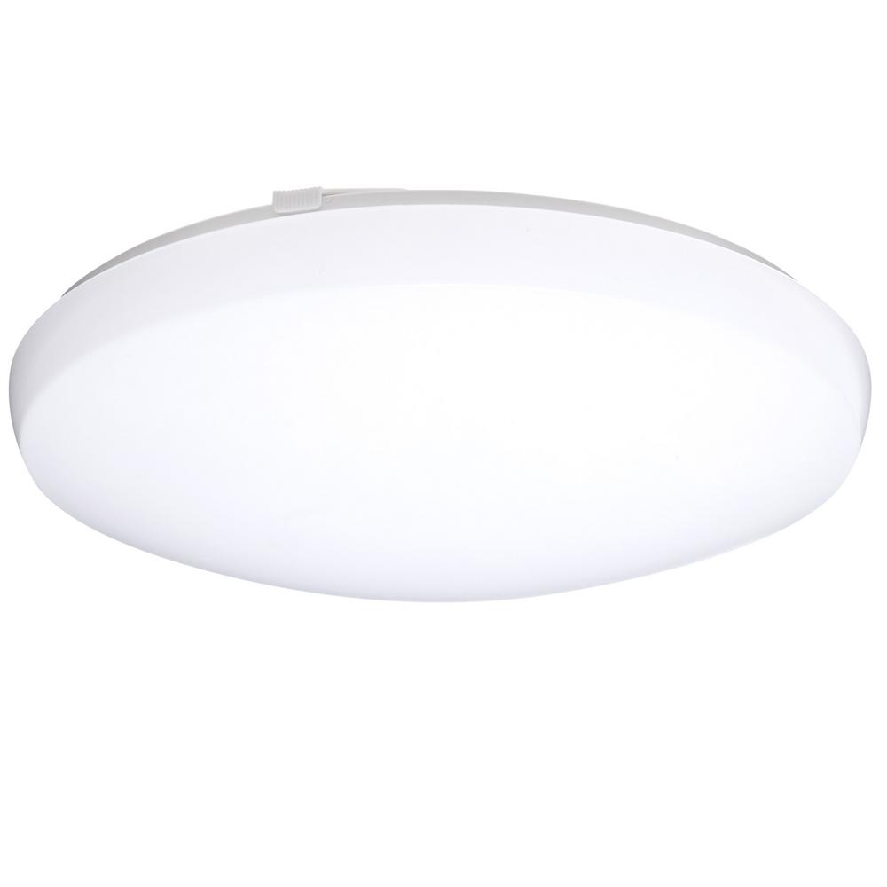 Lithonia Lighting 24 Watt Matte White Integrated Led Round Low Lithonia Lighting 24 Watt Matte White Integrated Led Round Low Profile Flushmount