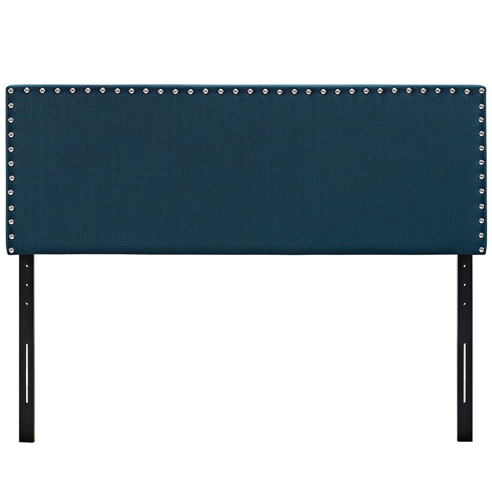 Zinus Modern Studio Black Queen Upholstered Metal HeadboardHDMFHBQ The Home Depot