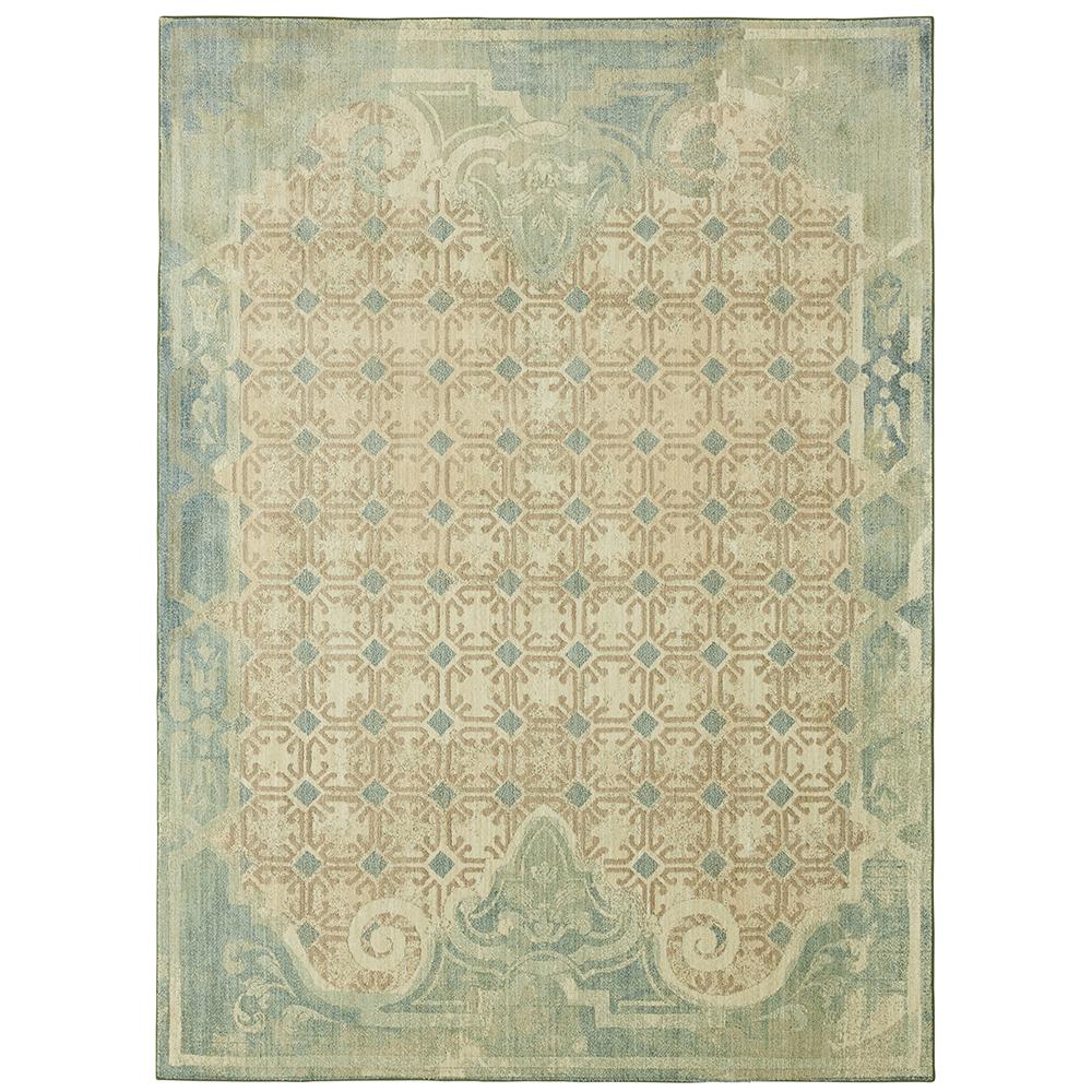 Mohawk Home Lakeside Cottage Aqua By Patina Vie 5 Ft X 8 Area Rug