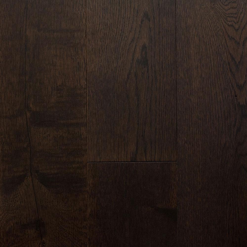 Blue Ridge Hardwood Flooring Take Home Sample Castlebury French Take Home Sample Castlebury French Roast Wire Brushed White Oak Engineered Hardwood Flooring 5 In X 7