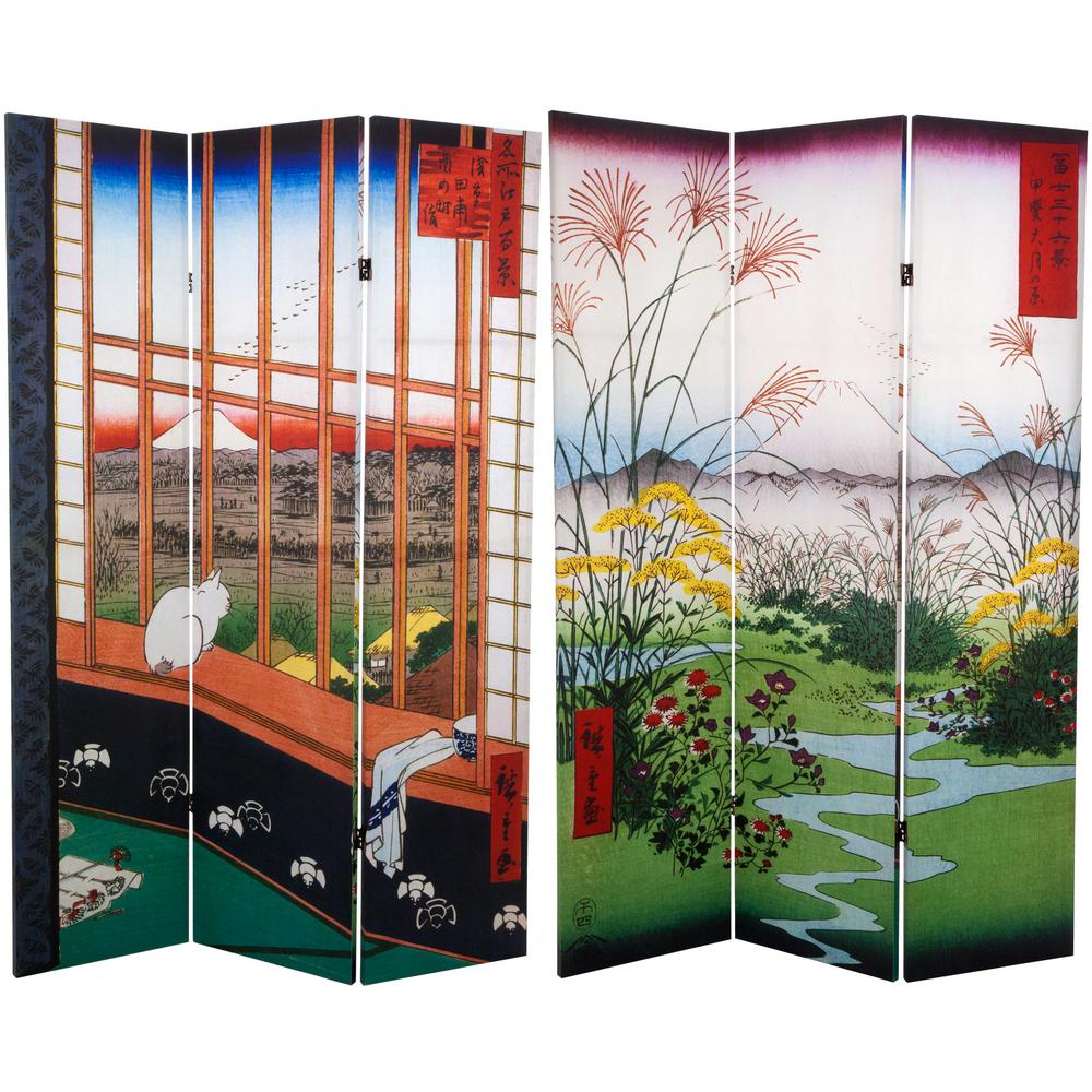 6 ft. Printed 4Panel Room DividerCANDOOR4P The Home Depot