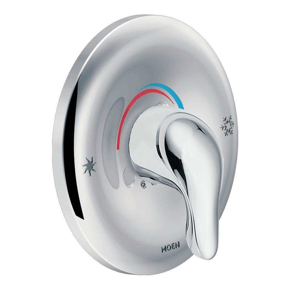 MOEN Chateau Posi-Temp 1-Handle Valve Trim Kit with Valve in Chrome