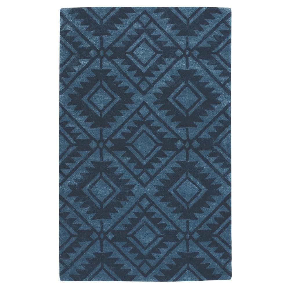 Home Decorators Collection Nomad Denim/Blue 5 ft. x 8 ft. Area Rug