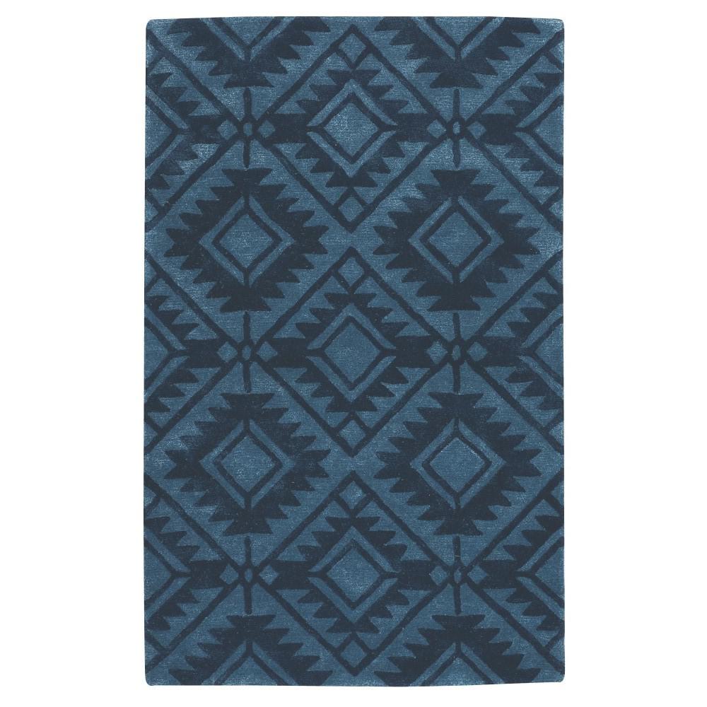 Home Decorators Collection Nomad Denim/Blue 5 ft. x 8 ft. Area Rug