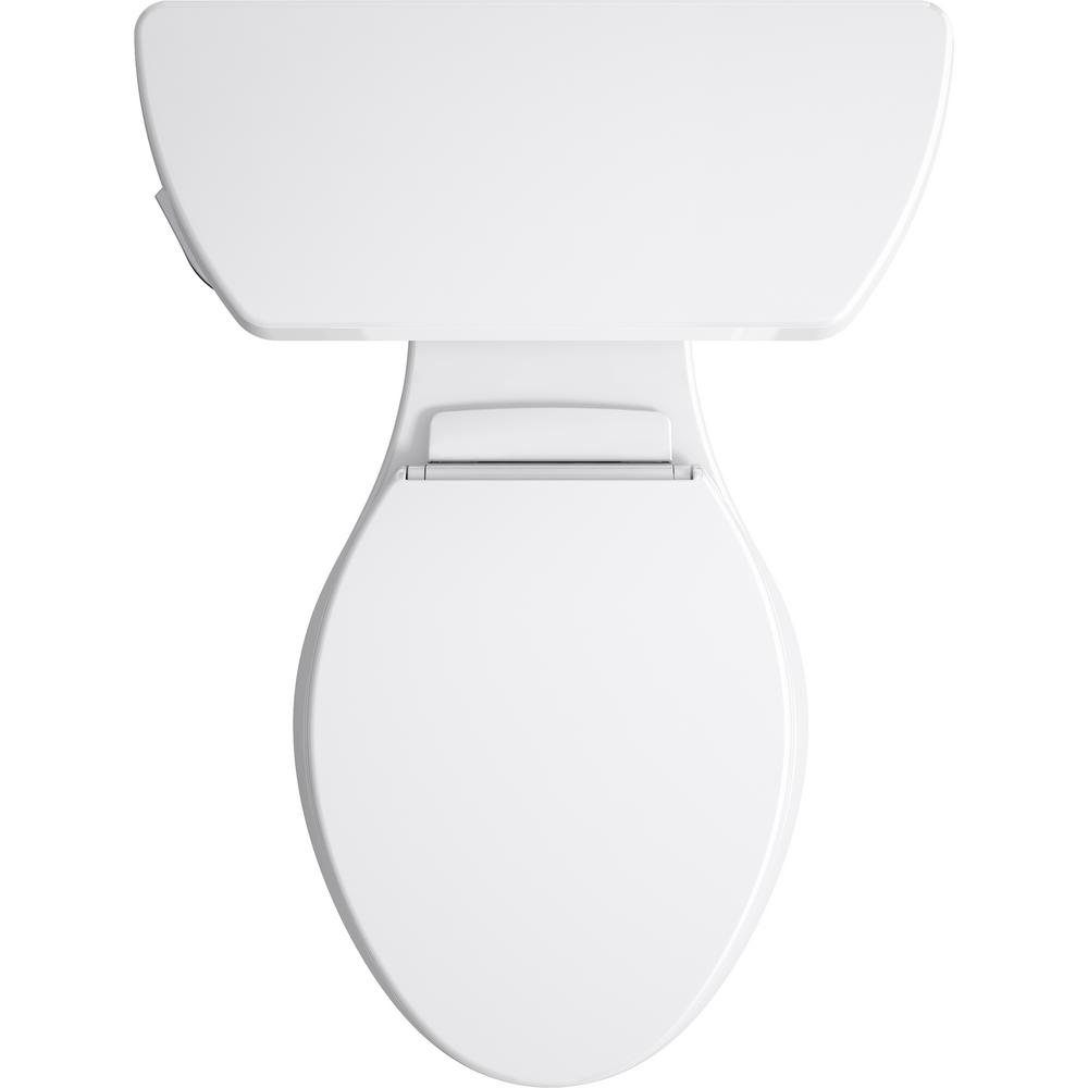 Kohler Highline Quiet Close Elongated Closed Front Toilet Seat In White K 22203 0 The Home Depot - Kohler Toilet Seat Replacement Home Depot