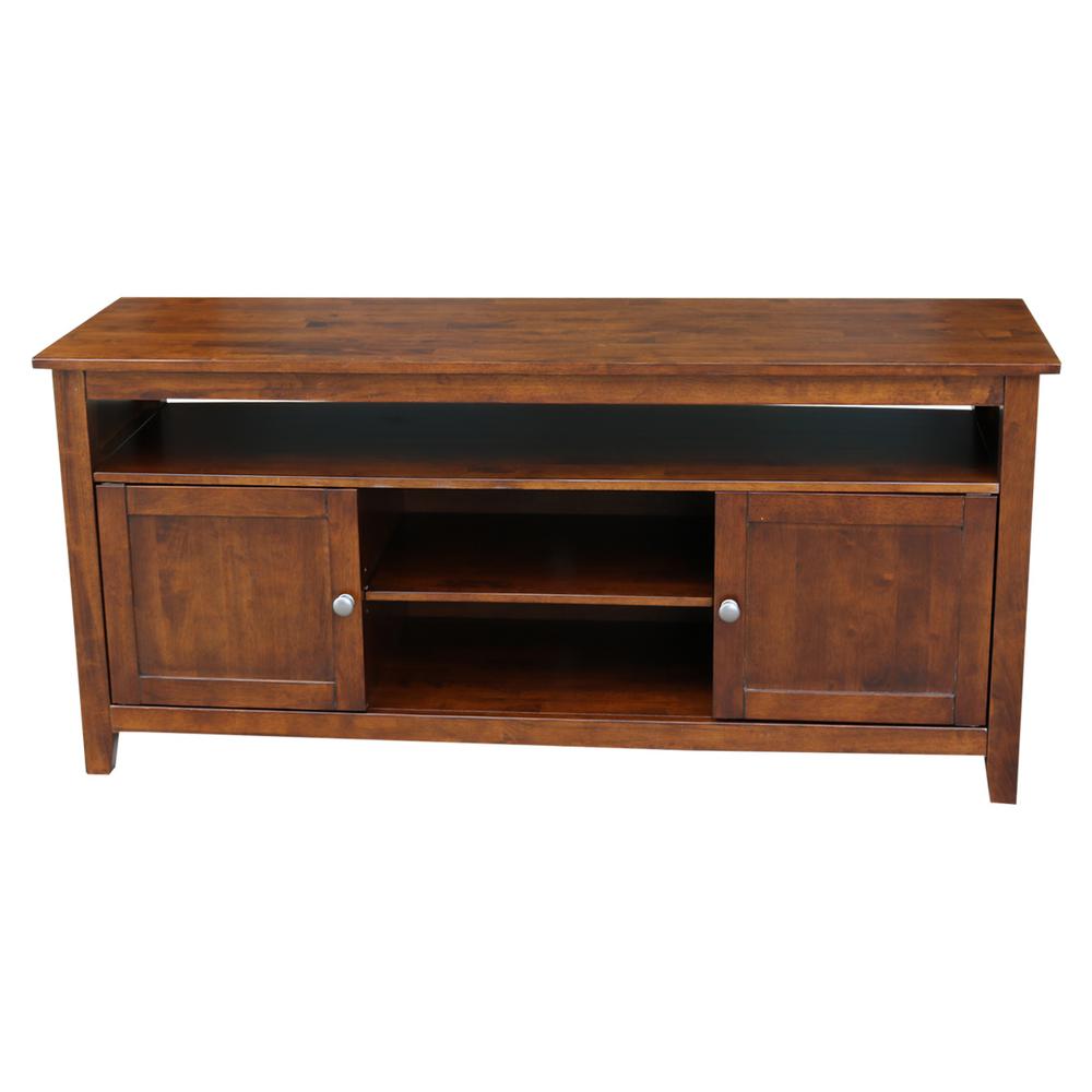 International Concepts Home Accents Espresso Storage Entertainment