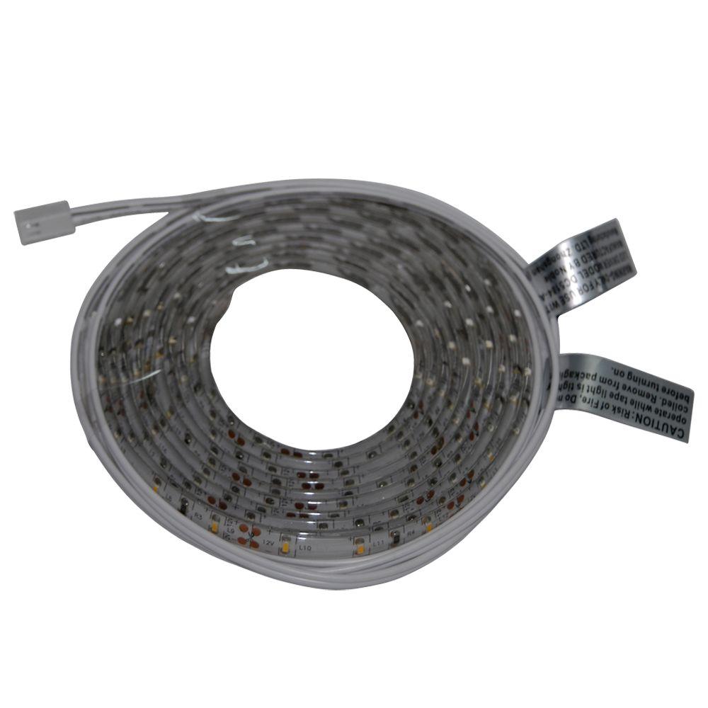 Commercial Electric 8 ft. Indoor LED Warm White Tape Light Roll