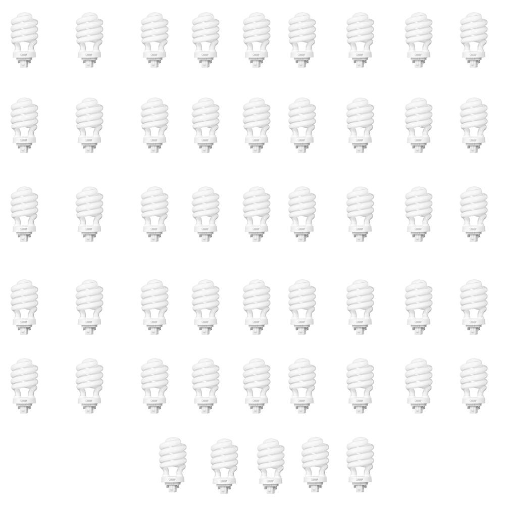 Feit Electric 13 Watt Equivalent Bright White Cflni Fluorescent Cfl 100w Equivalent Soft White 2700k Spiral 4 Pin Cfl Light Bulb 50