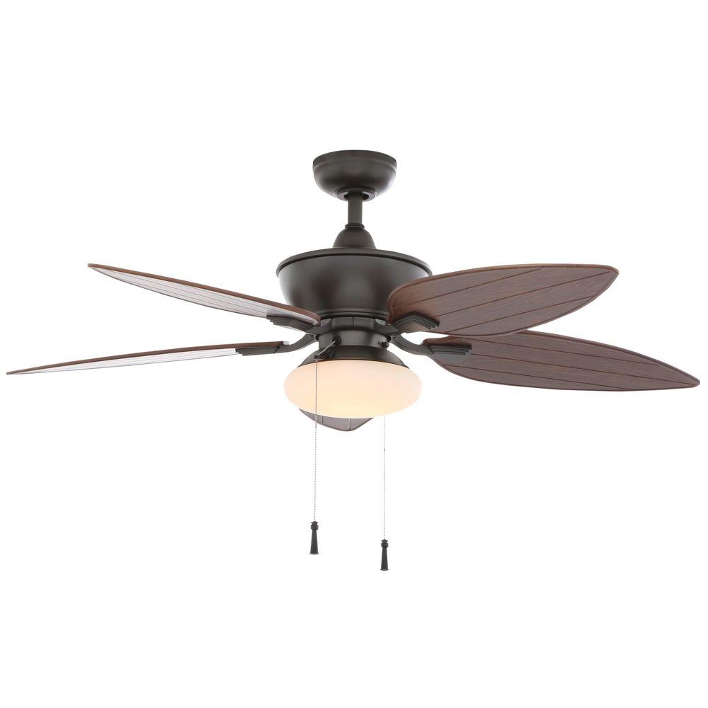 Indoor Outdoor Light Kit Compatible Ceiling Fans Lighting Indoor Outdoor Natural Iron Ceiling Fan With Light Kit