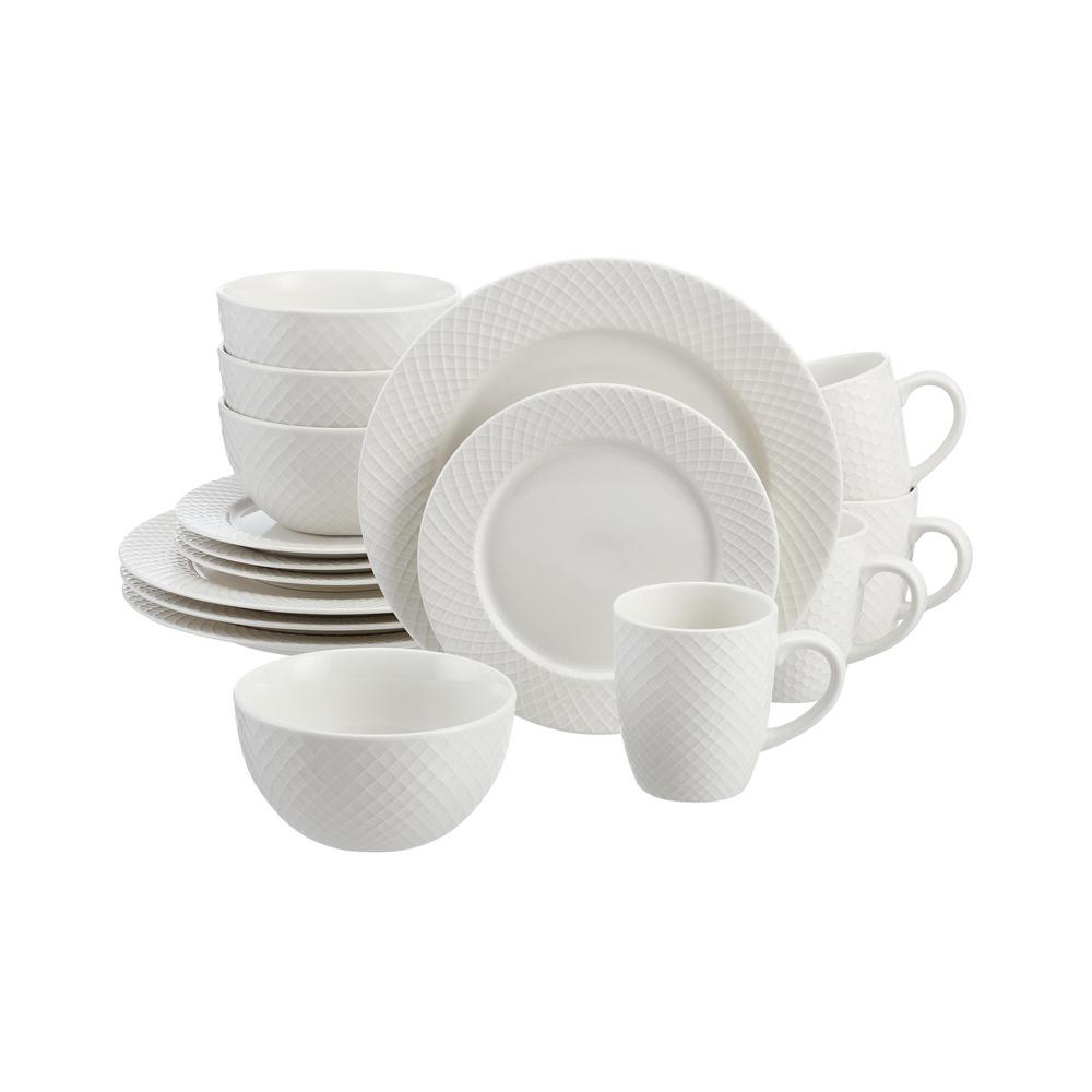 white dinnerware