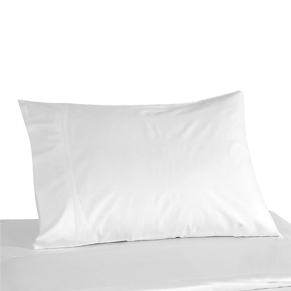 A1 Home Collections Certified Organic Cotton White Pillow Case