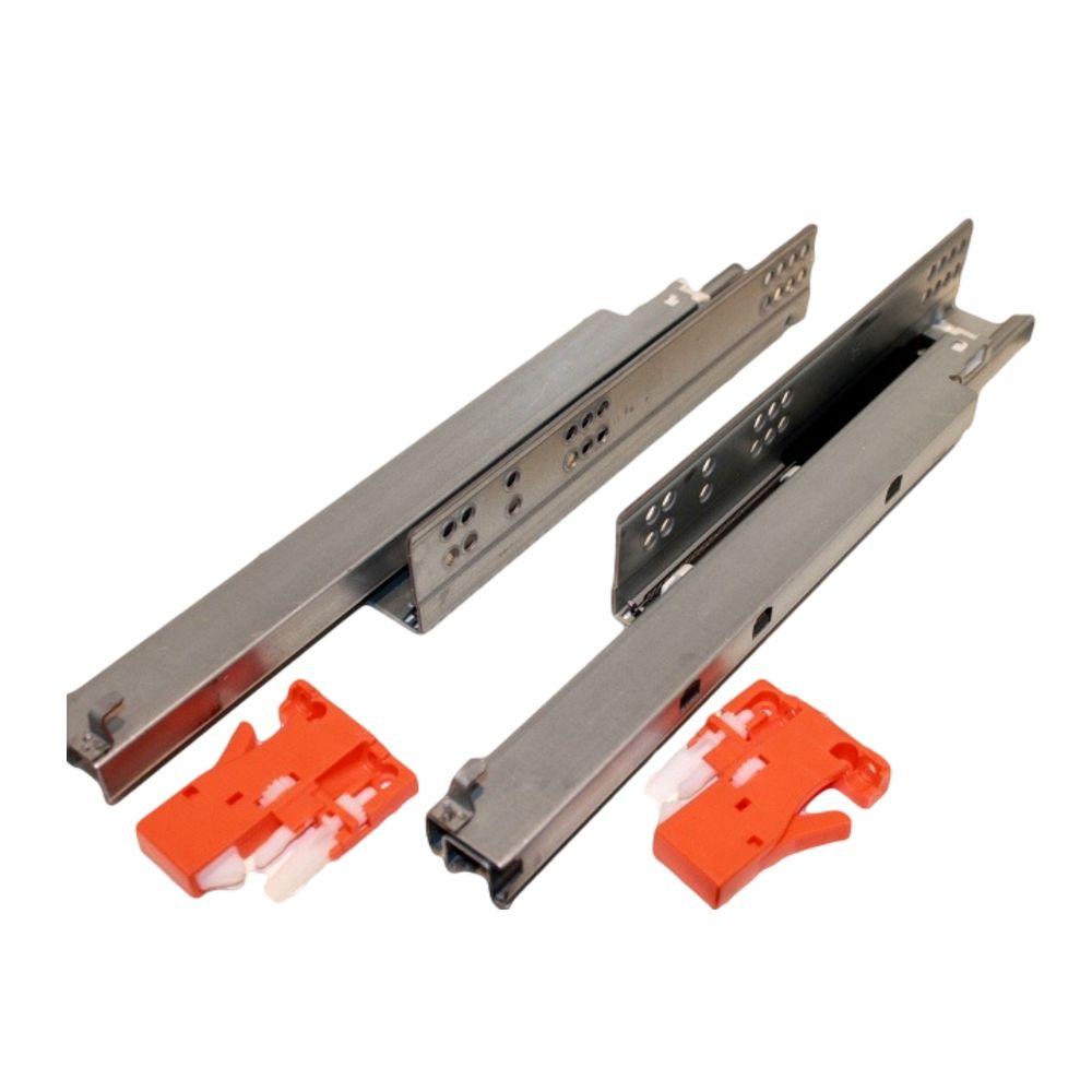 22 inch Under Mount Push Open Full Extension Drawer Slide (20-Pack)