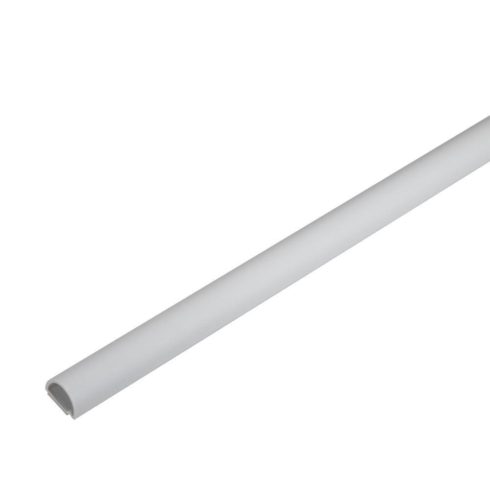 Plastic Cable Management Home Electronics The Depot Cordmate 5 Ft Channel White
