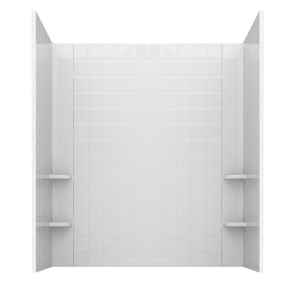 Universal Tubs Rampart 60 In X 4 Piece Easy Up Adhesive - Tub Surround Adhesive Home Depot Universal Tubs Rampart 60 In X 4 Piece Easy Up Adhesive - Tub Surround Adhesive Home Depot