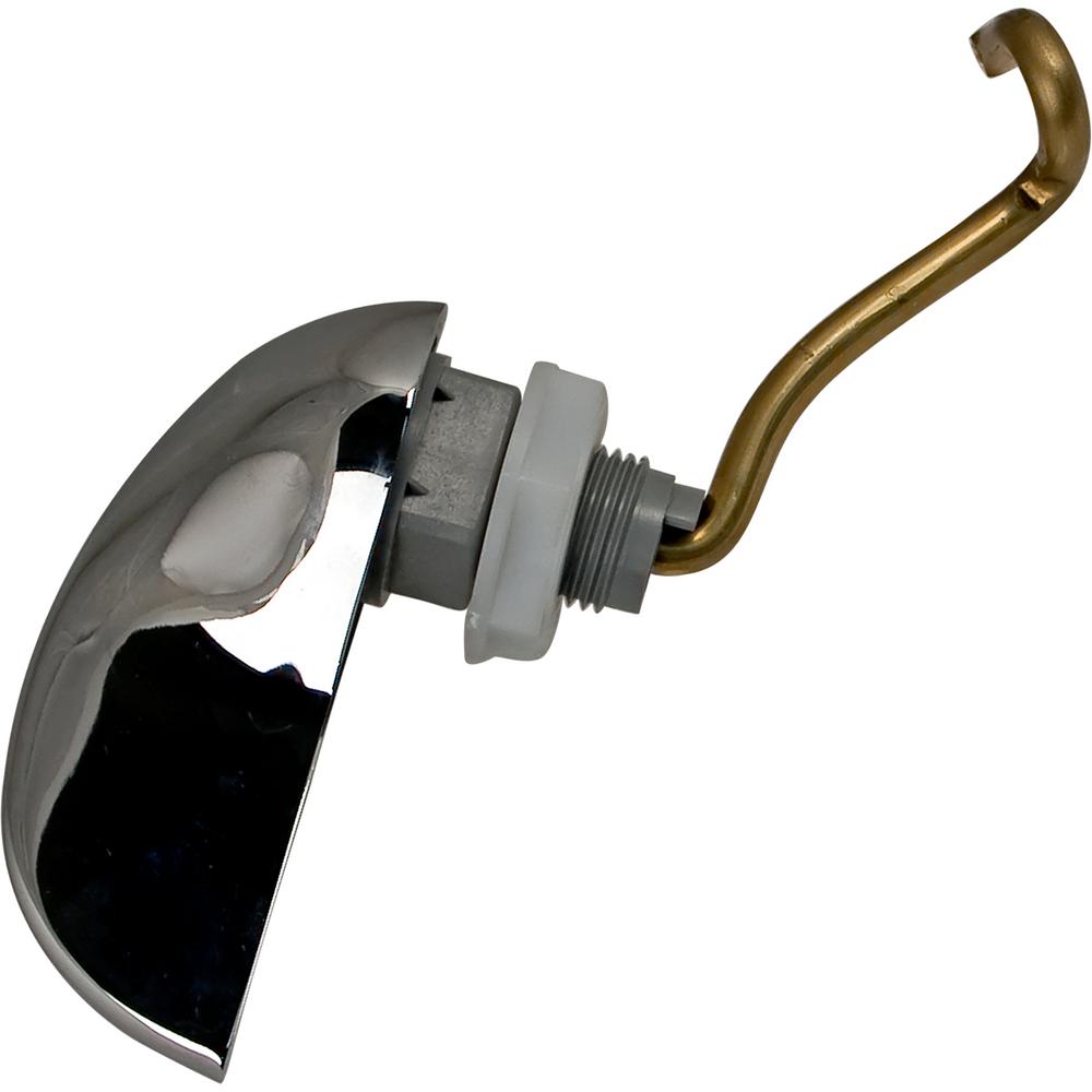 pressure assist toilet handle
