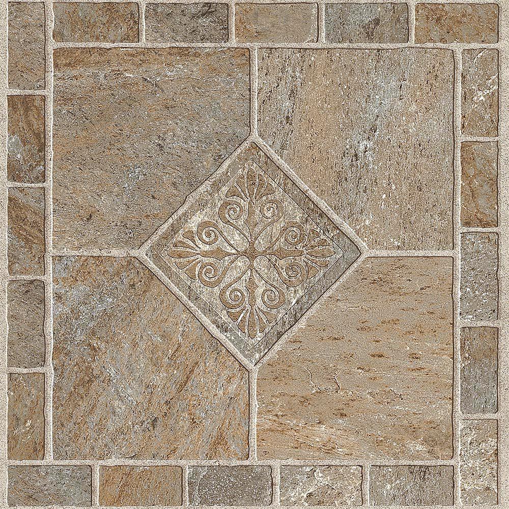 Armstrong Multi Color Bronze 12 In X 12 In Residential