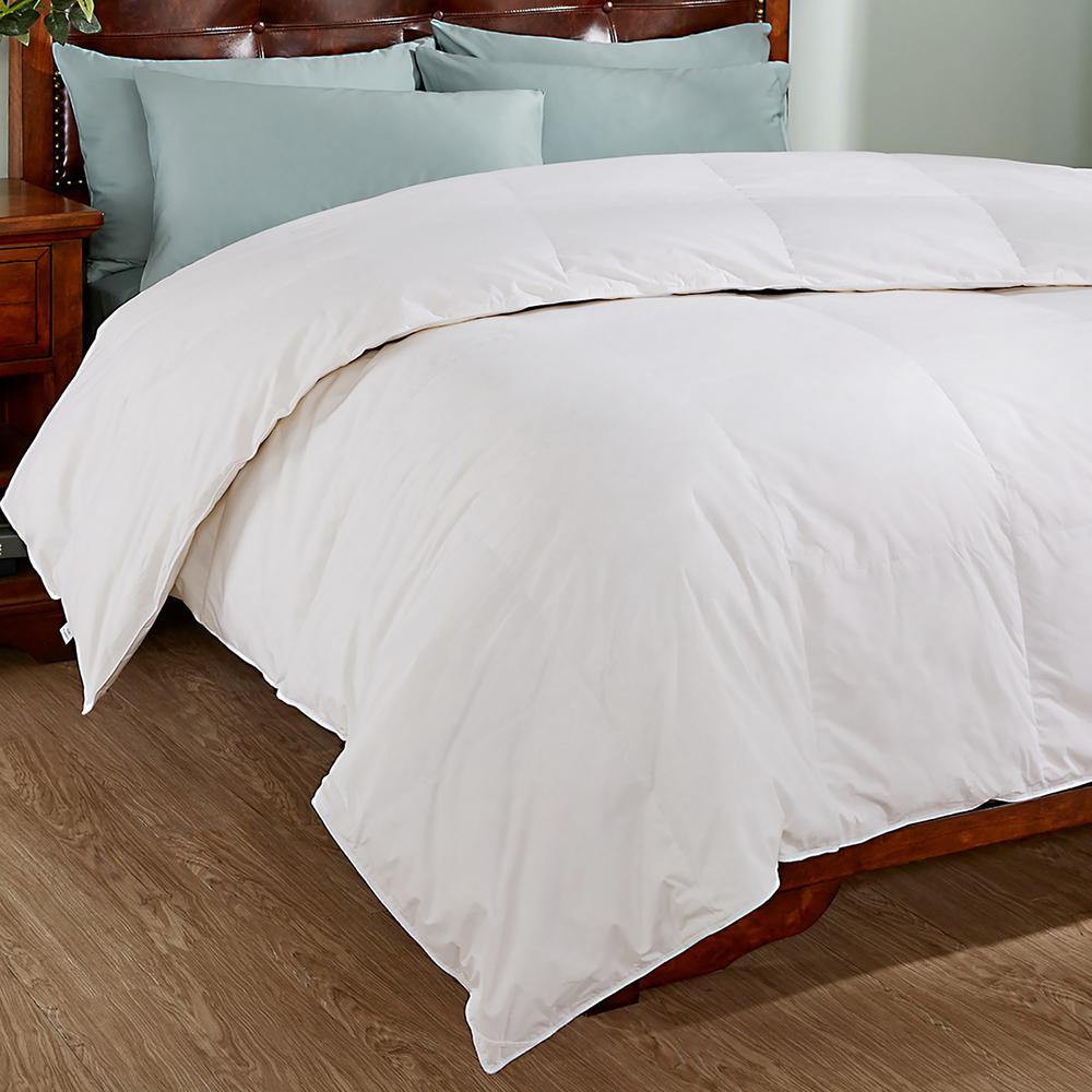 Peace Nest All Season Year Round Warmth White Twin Down Comforter