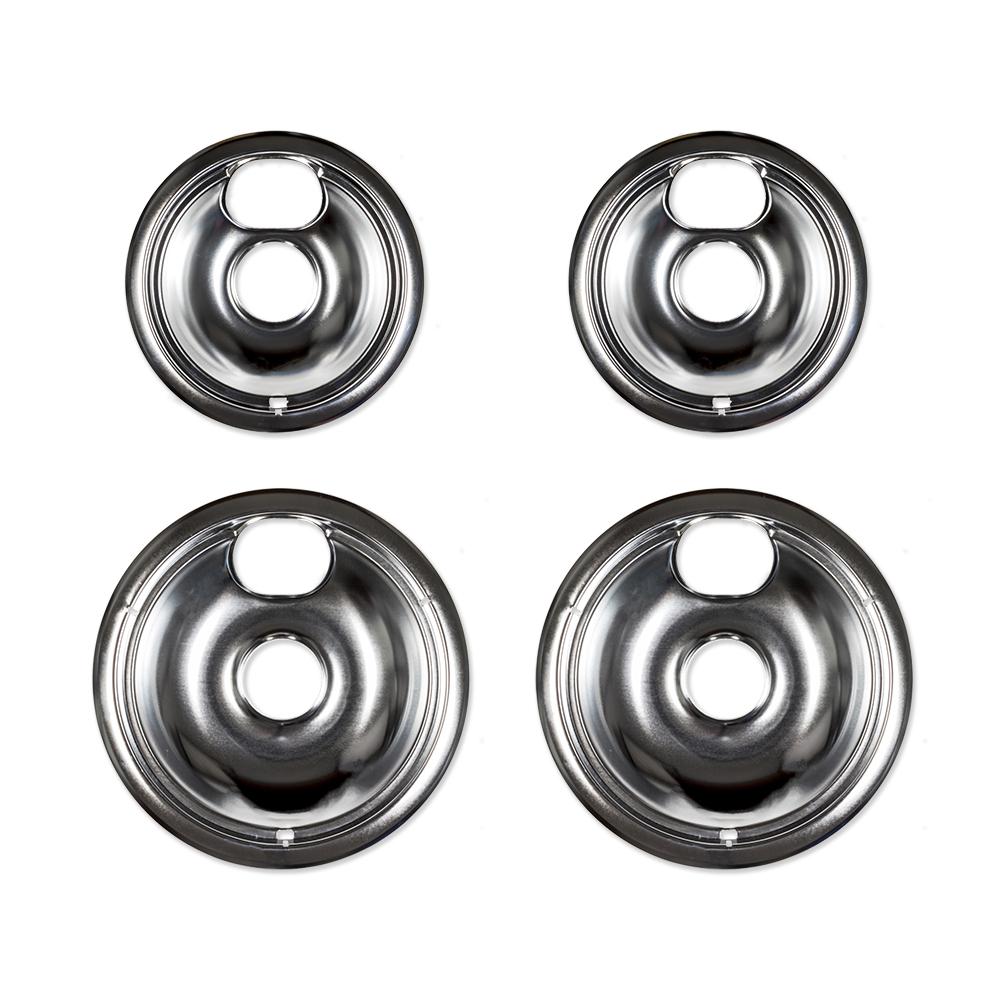 Everbilt Universal Chrome Drip Bowl For Electric Ranges 4 Pack 98230 