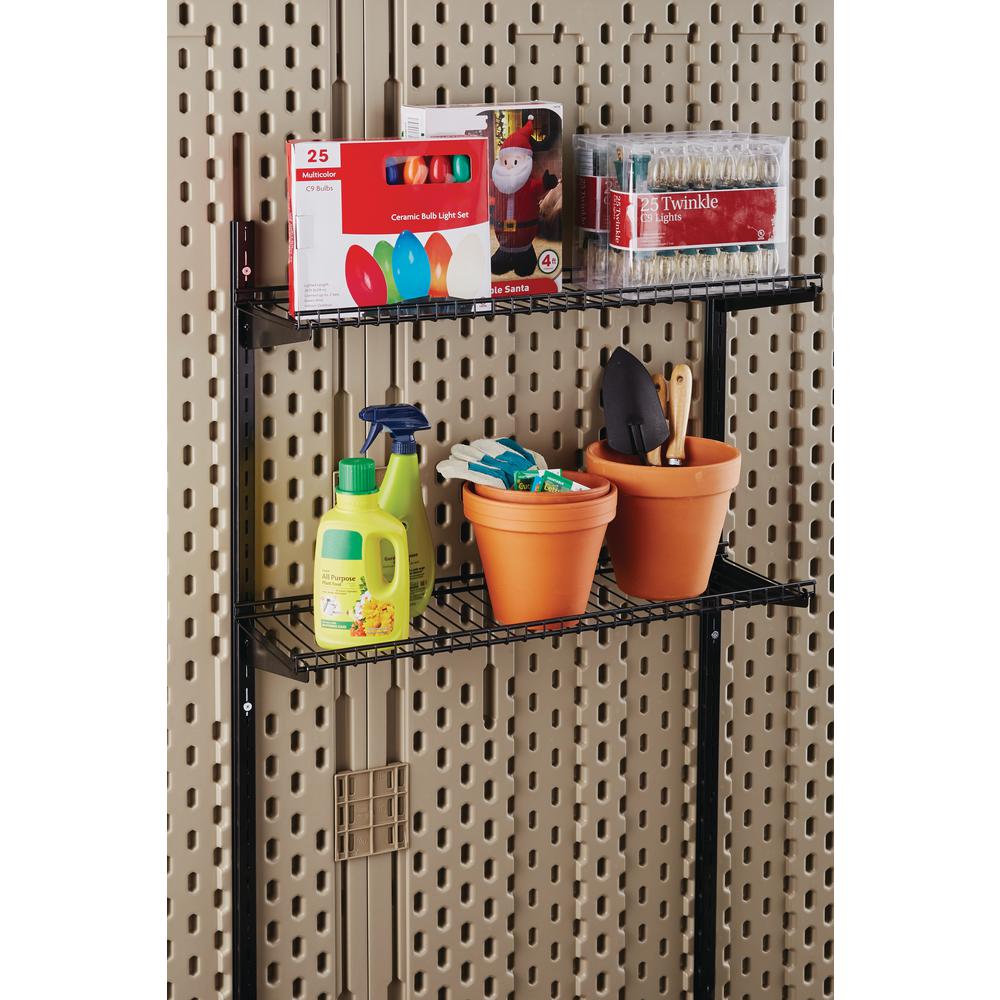 Rubbermaid Shed Shelving Accessory Kit Home