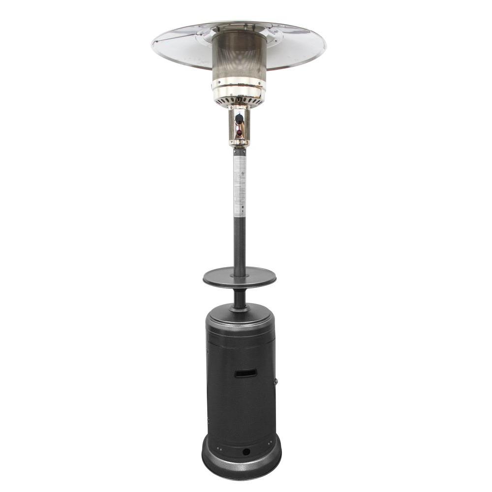 Az Patio Heaters 48 000 Btu Hammered Silver Gas Heater
