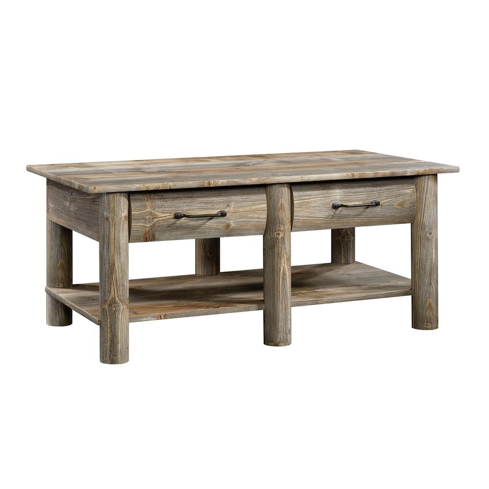 Rustic Coffee Tables Accent Tables The Home Depot