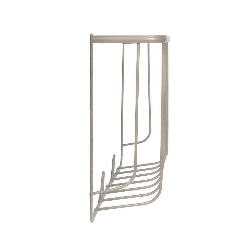 Spectrum Ashley Steel Wall Mount Cutting Board and Bakeware Holder in Satin Nickel 04177 The