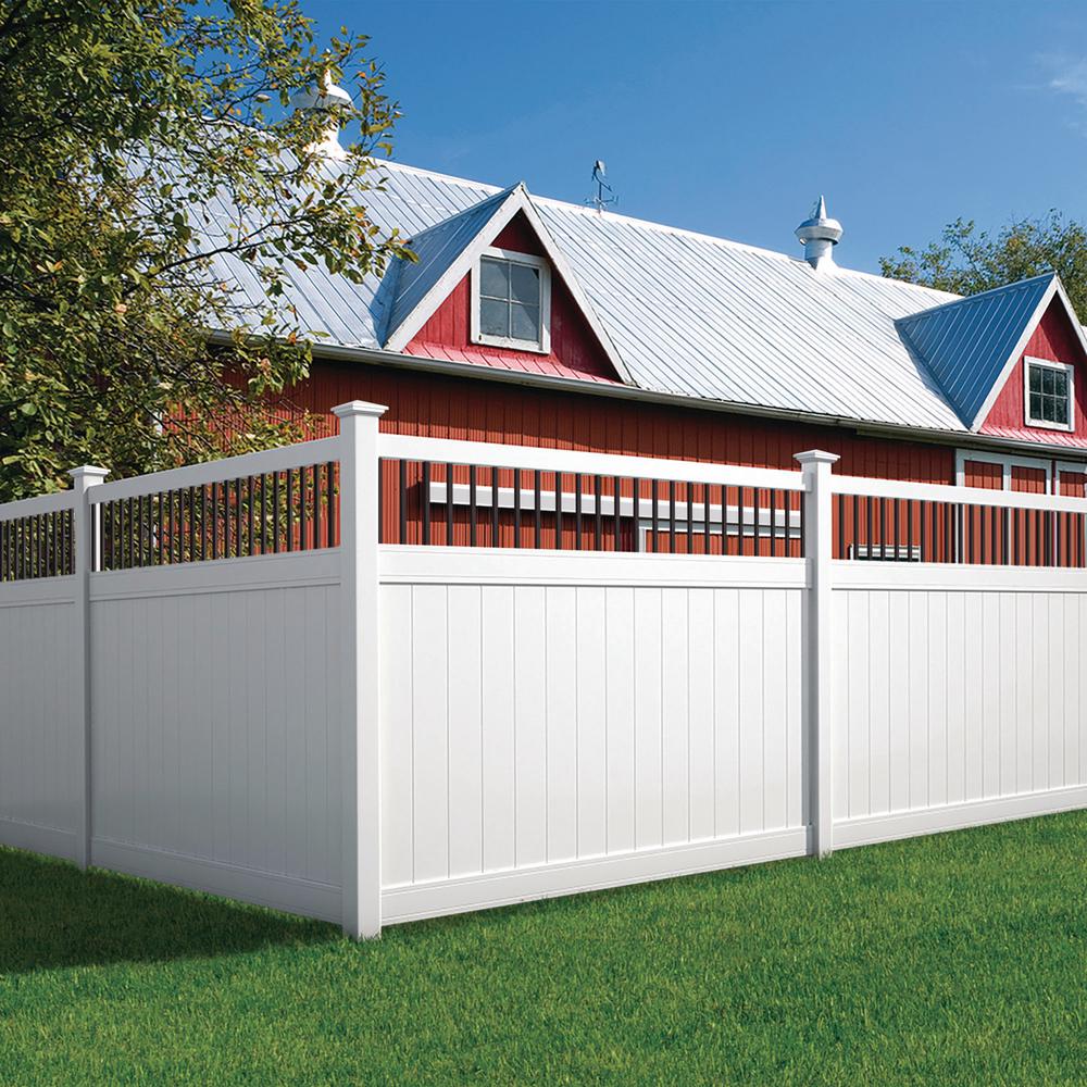 Veranda Pro Series 6 Ft X 8 Ft Woodbridge Baluster Top