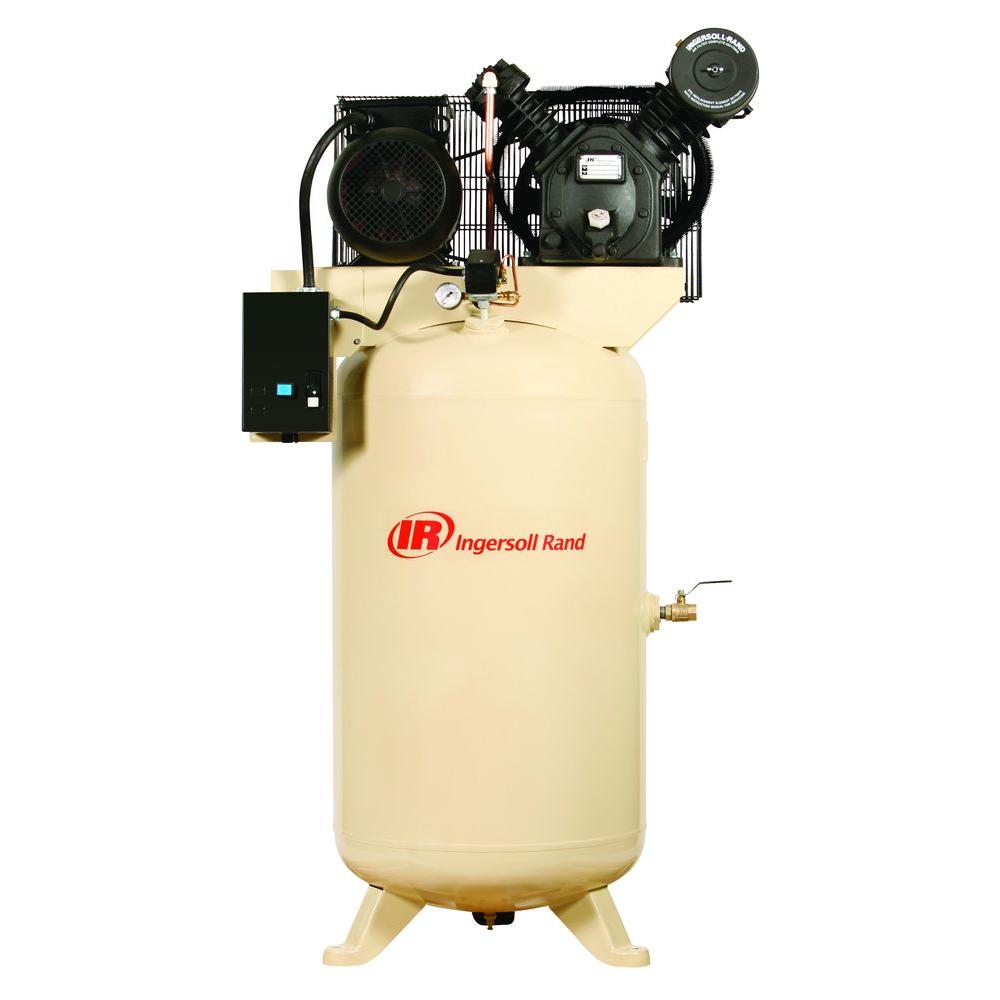 Ingersoll Rand Type 30 Reciprocating 80 Gal 7 5 Hp Electric 200 Ingersoll Rand Type 30 Reciprocating 80 Gal 7 5 Hp Electric 200 Volt 3 Phase