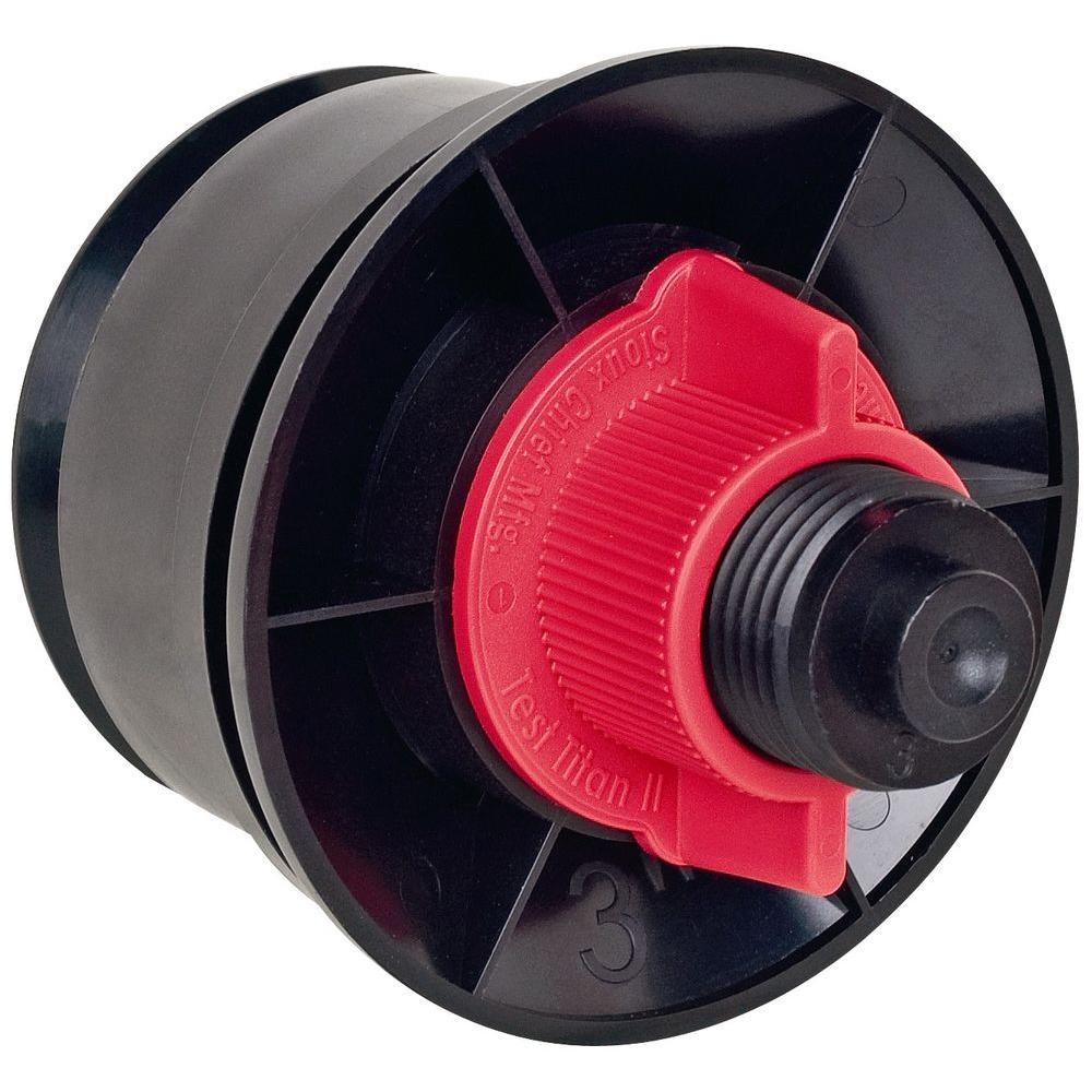 Test Titan 3 in. PVC InsideFit Mechanical Test PlugHD8823 The Home